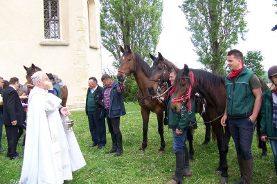 Blagoslov konj pri Mali Nedelji