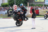 Rok Bagoroš stunt show v Središču ob Dravi