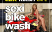 Sexy bike wash