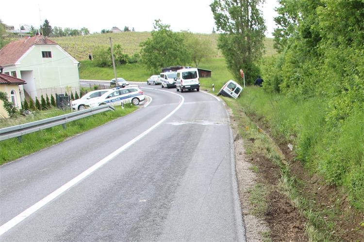 Kraj prometne nesreče, foto: PU međimurska
