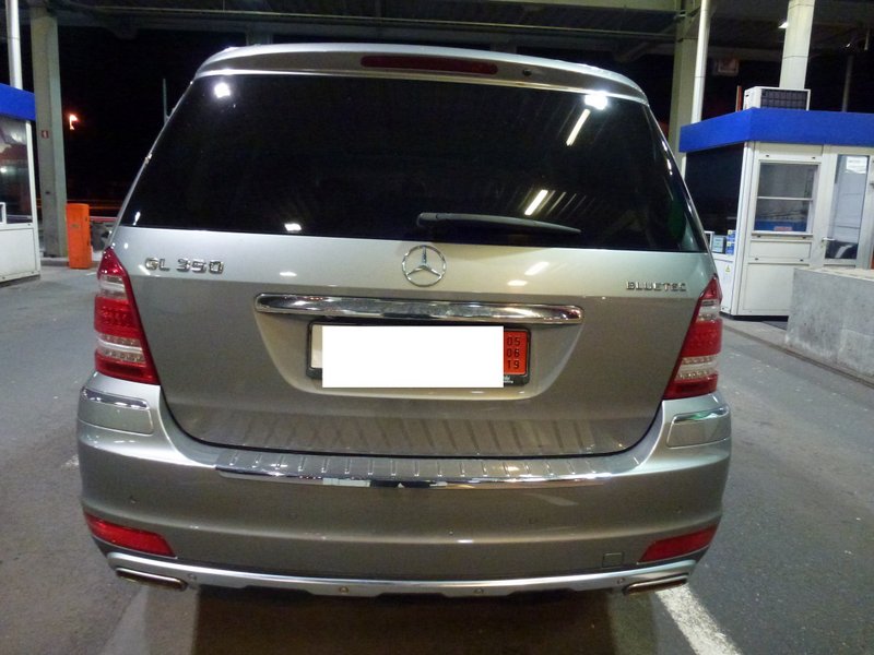 Zaseženo vozilo Mercedes Benz GL 350 CDI