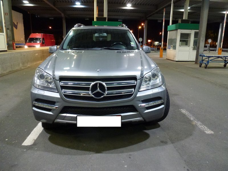 Zaseženo vozilo Mercedes Benz GL 350 CDI