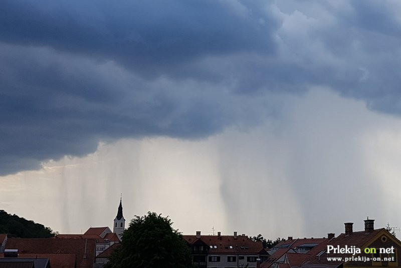 Deževna zavesa nad Ljutomerom