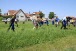 Ročna košnja v Oseku pri Sv. Trojici