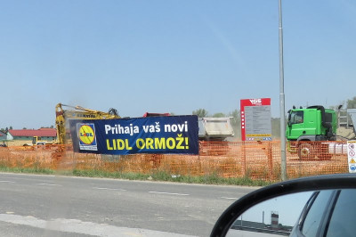 Lidl v Ormožu že gradijo