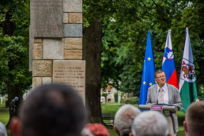 Slavnostni govornik je bil zgodovinar, prof. dr. Janko Prunk