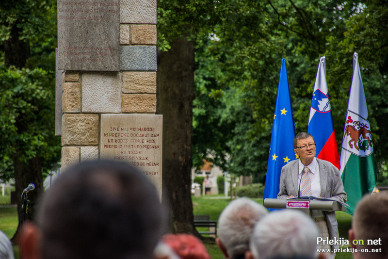 Slavnostni govornik je bil zgodovinar, prof. dr. Janko Prunk