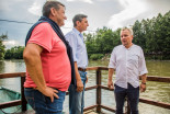 Aleksander Jevšek, Borut Pahor in Branko Belec