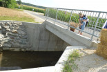 Odprtje prenovljenega mostu v Kuršincih