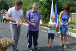 Odprtje prenovljenega mostu v Kuršincih