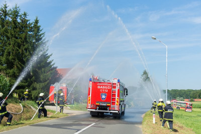 Sprejem novega gasilskega vozila PGD Grabšinski breg