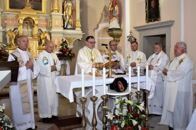 Maša ob 300-letnici župnije Sveti Tomaž