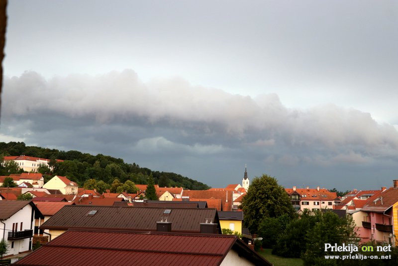 Prihod nevihte nad Ljutomer