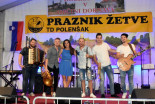 56. praznik žetve na Polenšaku s Poskočnimi muzikanti