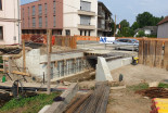 Ogled gradbišča rekonstrukcije mostu v Ljutomeru