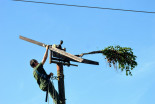 Postavljanje klopotca DV Mala Nedelja