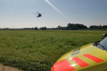Pristanek helikopterja v Borecih