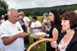 Žetev na starodobni način v Domanjševcih