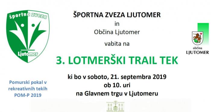 3. Lotmerški trail tek