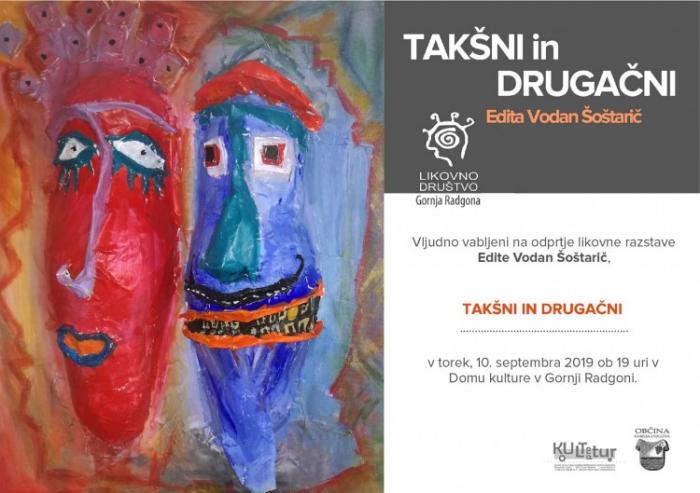 ODPRTJE RAZSTAVE TAKŠNI IN DRUGAČNI