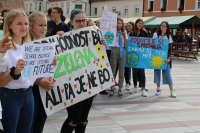 Podnebni štrajk v Ljutomeru