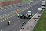 Prometna nesreča na podravski avtocesti