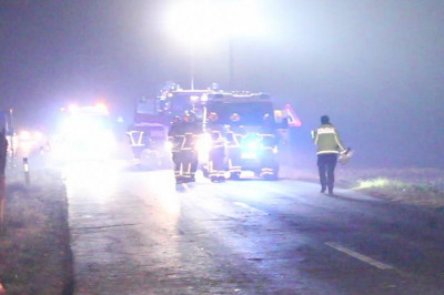 Prometna nesreča se je zgodila med Bratonci in Dokležovjem