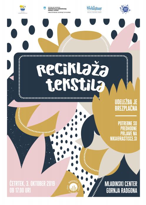 Ustvarjalnica: RECIKLAŽA TEKSTILA