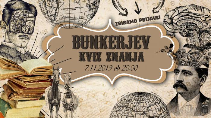 Bunkerjev kviz znanja 1.2. @Bunker Murska Sobota