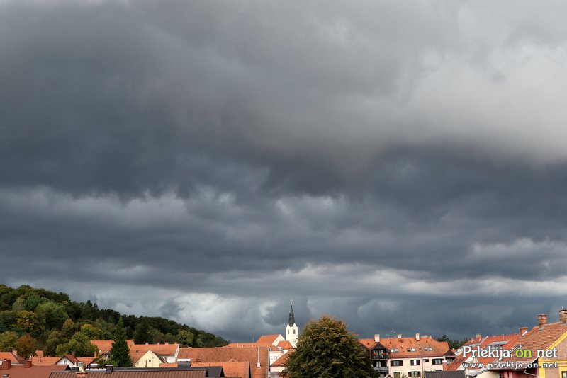 Prihod nevihte nad Ljutomer