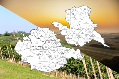 Štajerska in Pomurska pokrajina po zadnjem osnutku