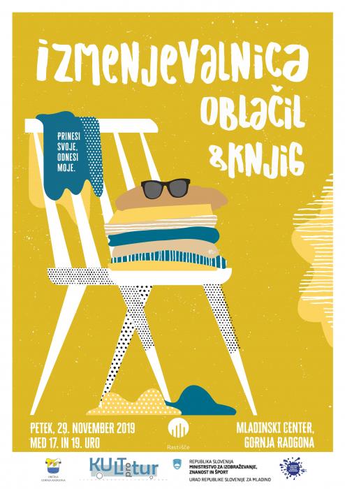 IZMENJEVALNICA OBLAČIL IN KNJIG
