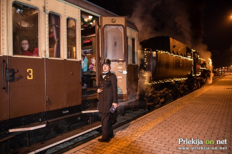 Božičkov muzejski vlak v Prlekiji