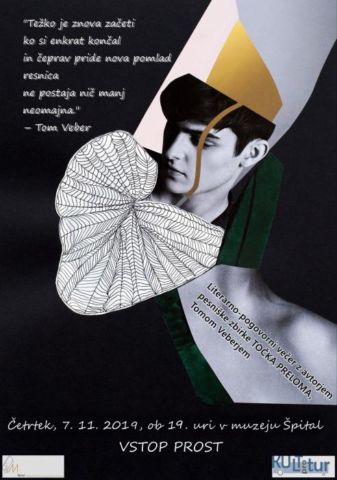 Literarno-pogovorni večer s Tomom Vebrom - Točka preloma
