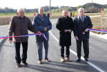Odprtje prenovljenega mostu v Logarovcih