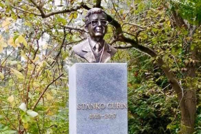 Doprsni kip Stanku Čurinu v Ormožu