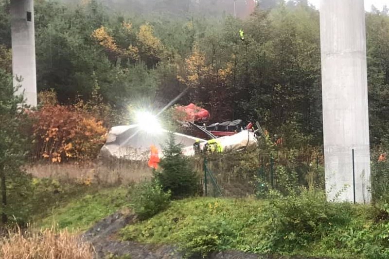 Na kraju prometne nesreče, foto: GB Ljubljana