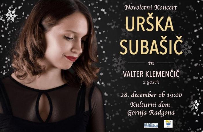 NOVOLETNI KONCERT URŠKE SUBAŠIČ IN VALTERJA KLEMENČIČA