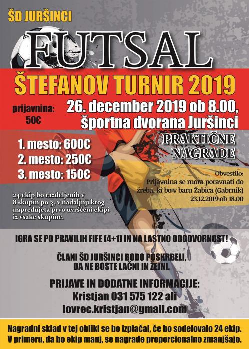 Štefanov turnir 2019 Juršinci