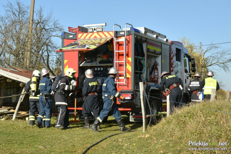 Skupna gasilska vaja GZ Sveti Tomaž