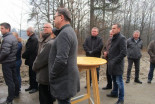 Odprtje prenovljene ceste v Borecih