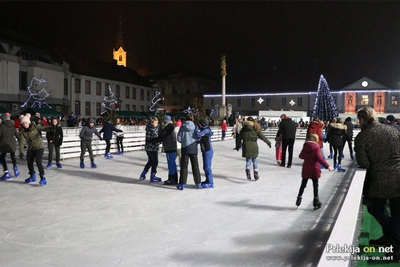 Odprtje drsališča in prižig lučk v Ljutomeru