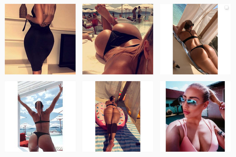 Andreja Rituper na Instagramu, foto: IG andrejarituper
