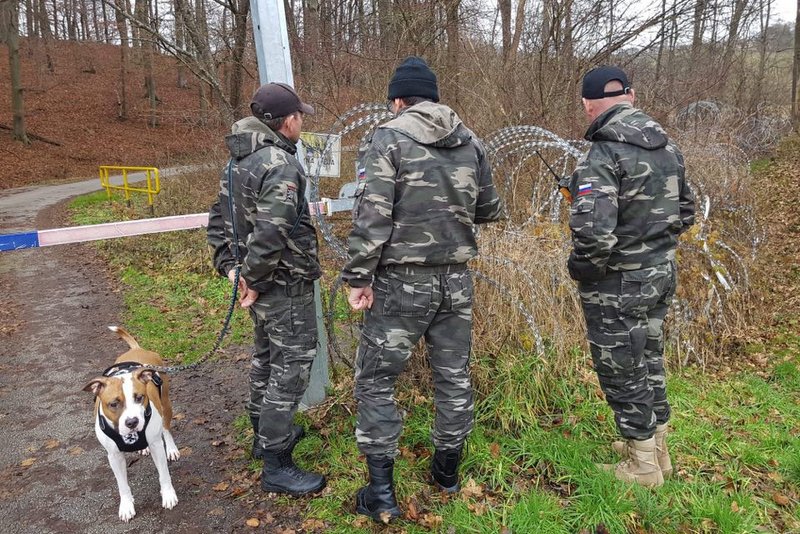 Pripadniki varde so dnevno prisotni ob mejah, foto: FB Slovenska varda