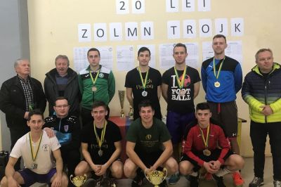 20. zaključni turnir ZOLMN trojk na odboj