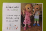 LiLi in Luka v vrtcu Mala Nedelja