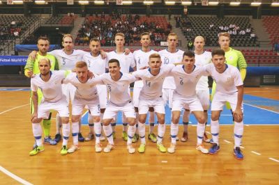 Slovenska futsal reprezentanca, foto: Nzs.si/S.Š.