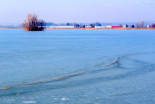 Zamrznjeno Gajševsko jezero