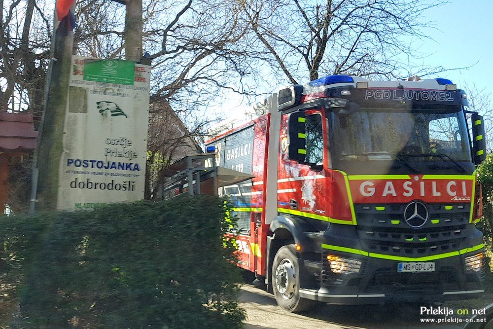 Intervencija ob podiranju drevesa