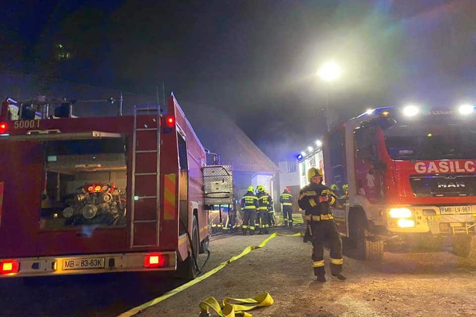 Požar so pogasili gasilci PGD Lenart in Sveta Trojica, foto: PGD Sveta Trojica